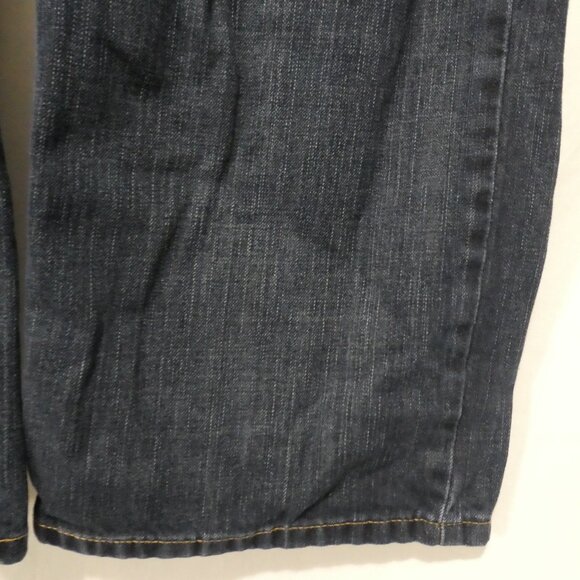 OLD NAVY - Loose | size 42 x 30 | Dark Wash Straight Leg Jeans - Picture 9 of 16